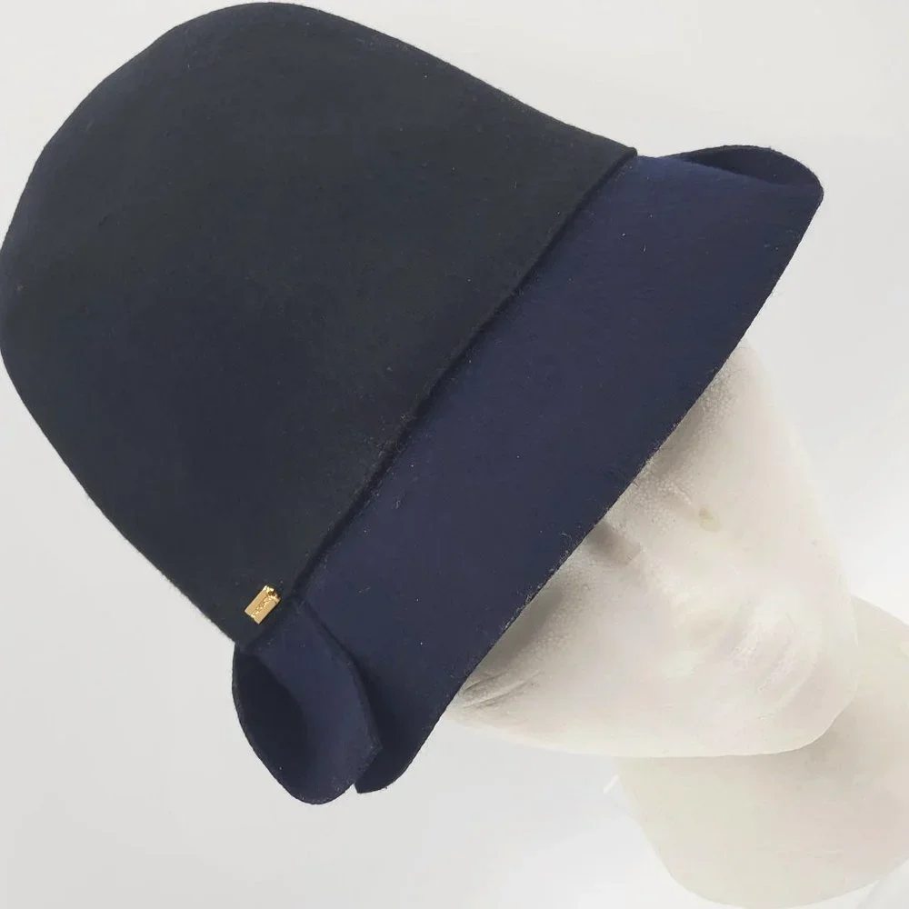 Vince Camuto 2-Tone Wool Cloche
